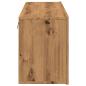 Preview: TV-Wandschrank Artisan-Eiche 100x30x41 cm