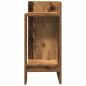 Preview: Beistelltische 2 Stk. mit Ablage Altholz-Optik 25,5x27x60 cm