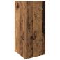 Preview: Beistelltische 2 Stk. mit Ablage Altholz-Optik 25,5x27x60 cm