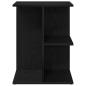 Preview: Nachttische 2 Stk. Schwarz Eichen-Optik 46,5x29x61 cm