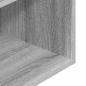 Preview: Nachttisch mit Schublade Grau Sonoma 35x34x66,5 cm