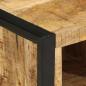 Preview: Couchtisch 90x50x36 cm Raues Massivholz Mango