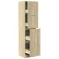 Preview: Apothekerschrank Sonoma-Eiche 40x41x174,5 cm Holzwerkstoff