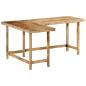 Preview: Schreibtisch 165x110x75 cm Massivholz Mango