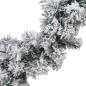 Preview: Weihnachtsgirlande mit LED-Leuchten Grün 10 m PVC