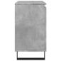 Preview: Badschrank Betongrau 58 x 33 x 60 cm Holzwerkstoff