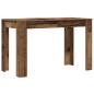Preview: Esstisch Altholz-Optik 120x60x76 cm Holzwerkstoff