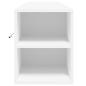 Preview: TV-Wandschrank mit LED-Beleuchtung Weiß 180x31x39,5 cm