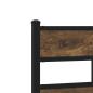 Preview: Bettgestell ohne Matratze mit Kopfteil Sonoma-Eiche 107x203 cm