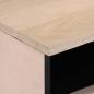 Preview: Couchtisch 80x55x40 cm Raues Massivholz Mango
