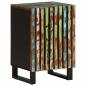 Preview: ARDEBO.de - Badschrank 38x34x58 cm Massivholz Akazie