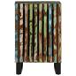 Preview: Badschrank 38x34x58 cm Massivholz Akazie