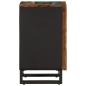 Preview: Badschrank 38x34x58 cm Massivholz Akazie