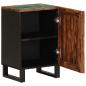 Preview: Badschrank 38x34x58 cm Massivholz Akazie