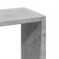 Preview: Wandregal Betongrau 159x18x66 cm Holzwerkstoff