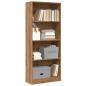 Preview: ARDEBO.de - Bücherregal Artisan-Eiche 60x24x143 cm Holzwerkstoff