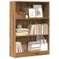 Preview: ARDEBO.de - Bücherregal Artisan-Eiche 80x24x109 cm Holzwerkstoff