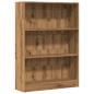 Preview: Bücherregal Artisan-Eiche 80x24x109 cm Holzwerkstoff