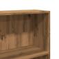 Preview: Bücherregal Artisan-Eiche 80x24x109 cm Holzwerkstoff