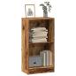 Preview: ARDEBO.de - Bücherregal Altholz-Optik 40x24x76 cm Holzwerkstoff