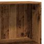 Preview: Bücherregal Altholz-Optik 40x24x76 cm Holzwerkstoff