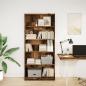 Preview: Bücherregal Altholz-Optik 80x24x176 cm Holzwerkstoff