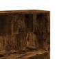Preview: Bücherregal Räuchereiche 80x24x176 cm Holzwerkstoff