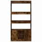 Preview: Highboard Räuchereiche 92x33x180 cm Holzwerkstoff
