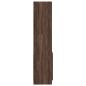Preview: Highboard Braun Eichen-Optik 92x33x140 cm Holzwerkstoff