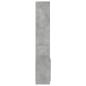 Preview: Highboard 63x33x180 cm Betongrau Holzwerkstoff