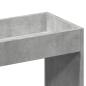 Preview: Highboard 63x33x180 cm Betongrau Holzwerkstoff
