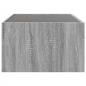 Preview: Couchtisch mit Infinity-LED Grau Sonoma 90x50x30 cm