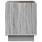 Preview: Couchtisch mit Infinity-LED Grau Sonoma 50x50x50 cm