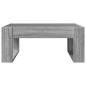 Preview: Couchtisch mit Infinity-LED Grau Sonoma 70x53x30 cm