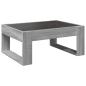 Preview: Couchtisch mit Infinity-LED Grau Sonoma 70x53x30 cm