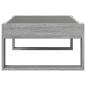 Preview: Couchtisch mit Infinity-LED Grau Sonoma 90x53x30 cm