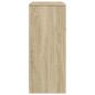 Preview: Badezimmerschrank Sonoma-Eiche 60x33x80 cm Holzwerkstoff