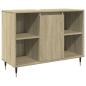 Preview: Badschrank Sonoma-Eiche 80x33x60 cm Holzwerkstoff