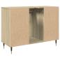 Preview: Badschrank Sonoma-Eiche 80x33x60 cm Holzwerkstoff