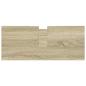 Preview: Badschrank Sonoma-Eiche 80x33x60 cm Holzwerkstoff