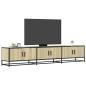 Preview: ARDEBO.de - TV-Schrank Sonoma-Eiche 210x35x41 cm Holzwerkstoff