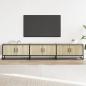 Preview: TV-Schrank Sonoma-Eiche 210x35x41 cm Holzwerkstoff