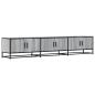 Preview: ARDEBO.de - TV-Schrank Grau Sonoma 210x35x41 cm Holzwerkstoff