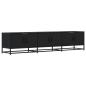 Preview: TV-Schrank Schwarz 180x35x41 cm Holzwerkstoff