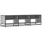 Preview: TV-Schrank Grau Sonoma 180x40x46 cm Holzwerkstoff