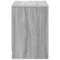 Preview: TV-Schrank mit LED-Beleuchtung Grau Sonoma 100x34x50 cm