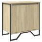 Preview: Waschbeckenunterschrank Sonoma-Eiche 60x35x60 cm Holzwerkstoff