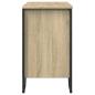Preview: Waschbeckenunterschrank Sonoma-Eiche 60x35x60 cm Holzwerkstoff