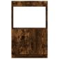 Preview: Highboard Räuchereiche 63x33x100 cm Holzwerkstoff