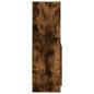 Preview: Highboard Räuchereiche 63x33x100 cm Holzwerkstoff